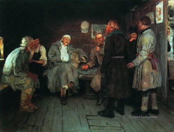 戦争から帰還 1877年 イリヤ・レーピン Oil Paintings